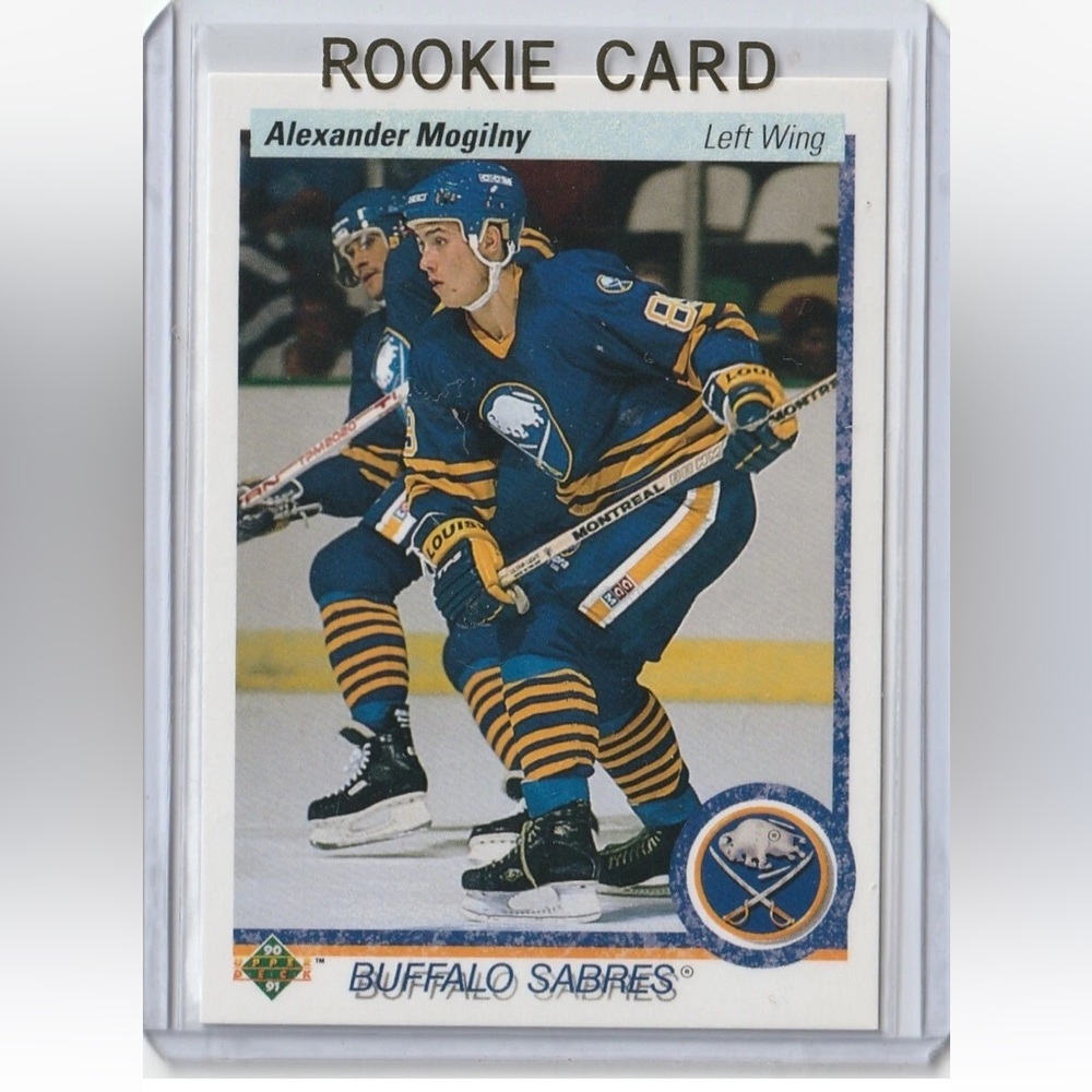 Alex Mogilny 1990/91 Upper Deck Canucks Rookie RC Hockey Card